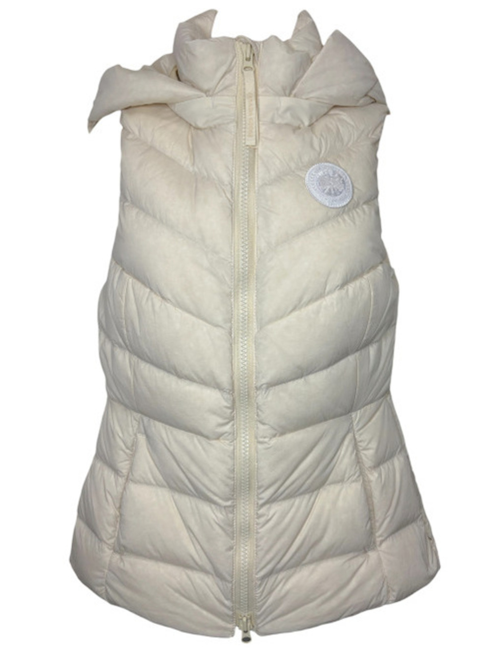 Canada Goose Claire Down Vest in Ivory
